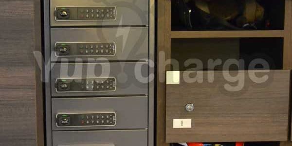 cargador-de-movil-gimnasio Yupcharge Taquillas de carga para móviles en gimnasios