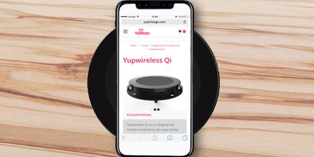 carga-inalambrica-yupcharge-iphone Yupwireless Wireless Qi Carga inalambrica