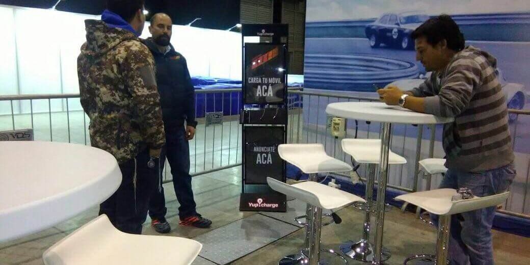 Yupcharge Estaciones de carga en Exposiciones