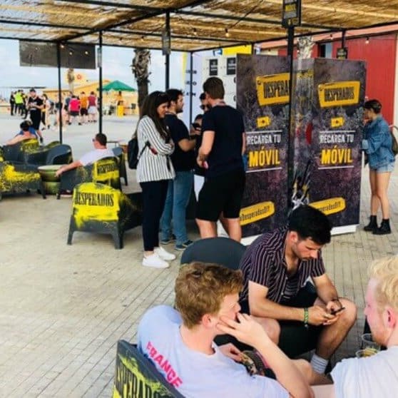 FestivalesYupcharge Yupcharge Estaciones de carga para eventos Festivales Desperados