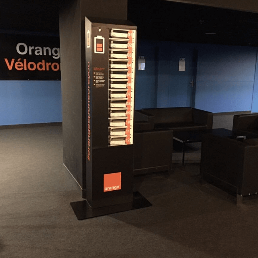 Yupcharge-Velodrome Orange-Cargador móvil POP
