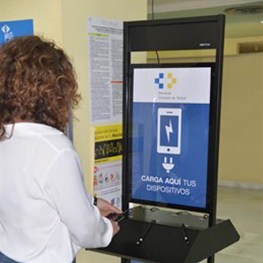 Yupcharge Totem Cargador para móviles Hip Hop Hospital Insular Canarias