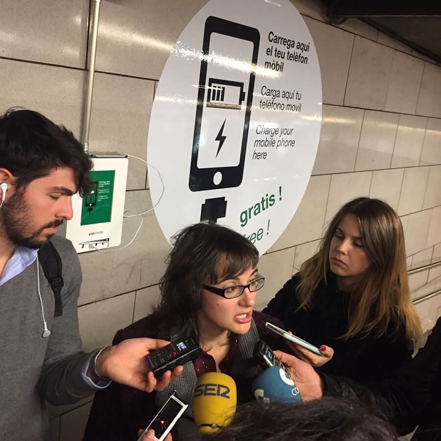 Yupcharge Cargadores para móviles Proyecto a Medida MetroOut
