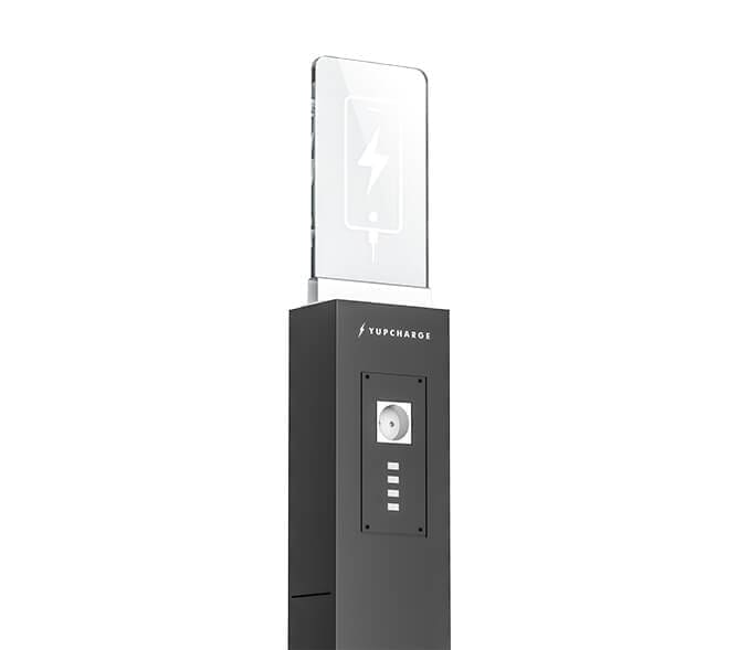 Yupcharge Cargadores para móviles Totems de carga Render Groove