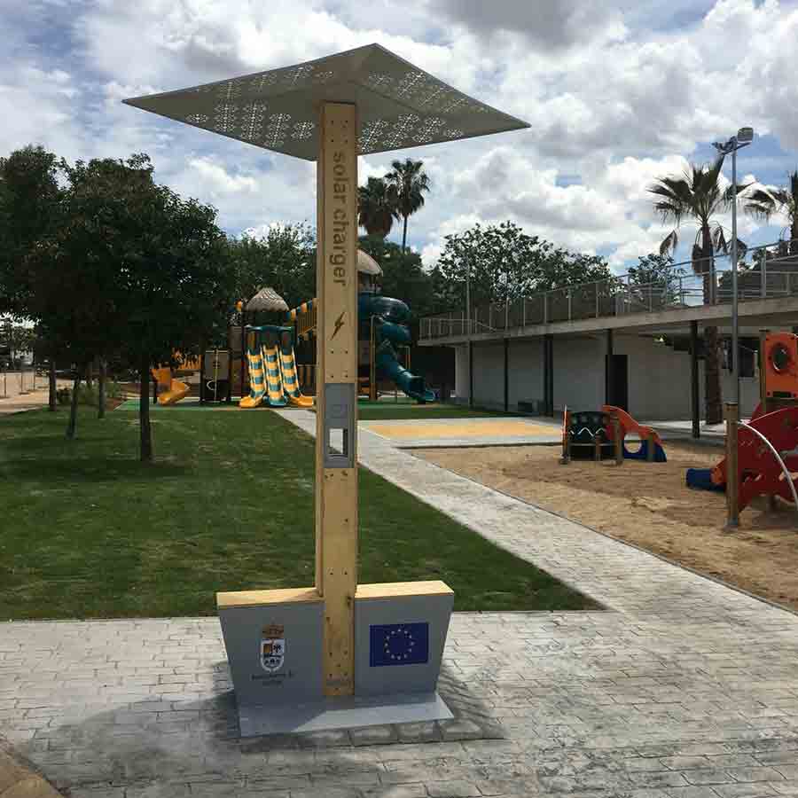 Yupcharge Cargadores de móviles para ayuntamientos Soleo