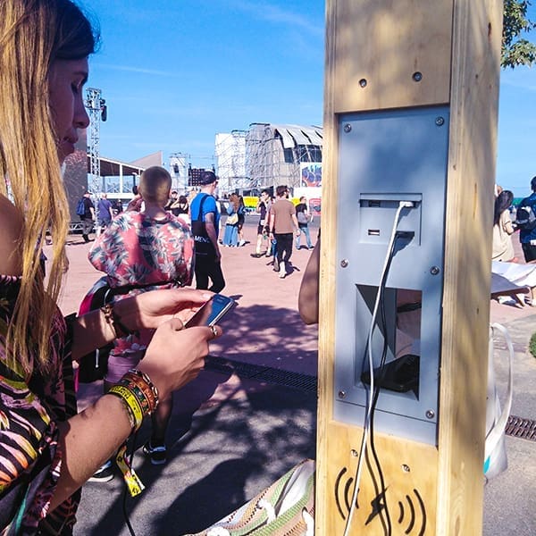 Yupcharge Cargadores para móviles Soleo Solar Festivales Musicales Primavera Sound