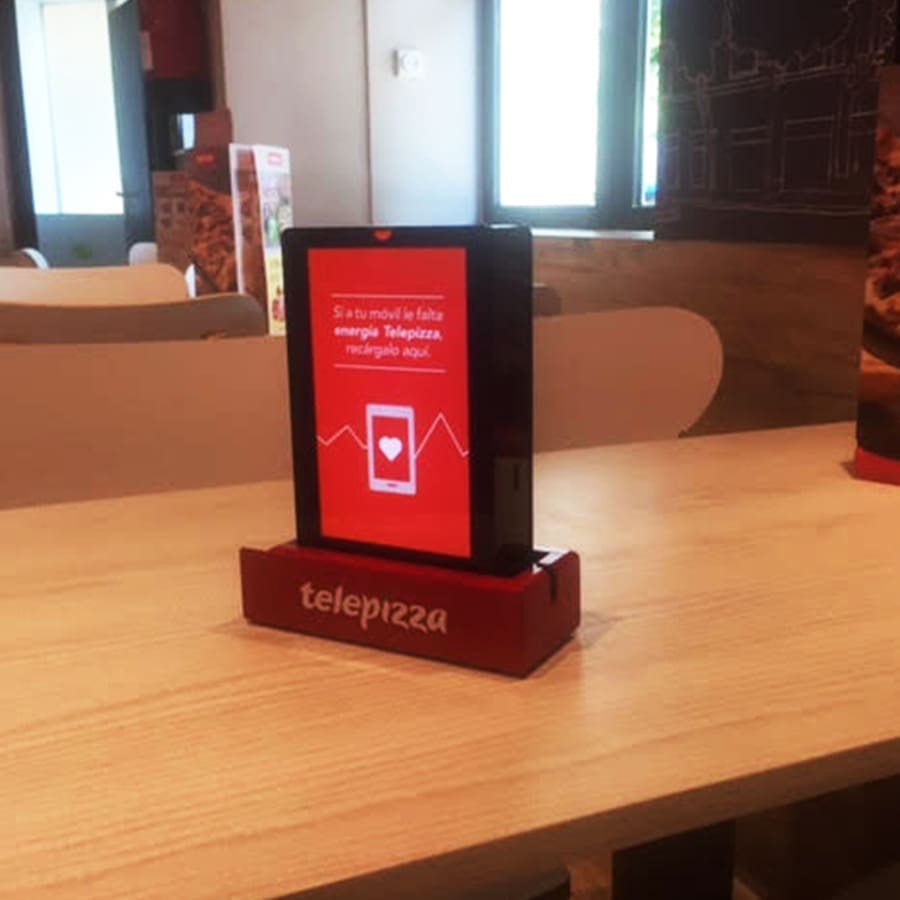 Yupcharge Tango Cargador Sobremesa Telepizza