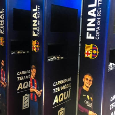 Totem-de-carga-Jazz-Barça-Yupcharge Totem-de-carga-Jazz-Barça-Yupcharge