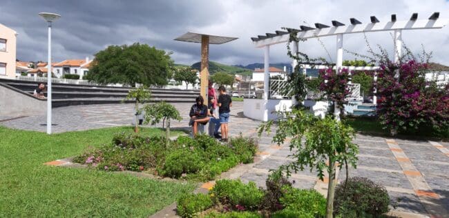 Estación de carga solar