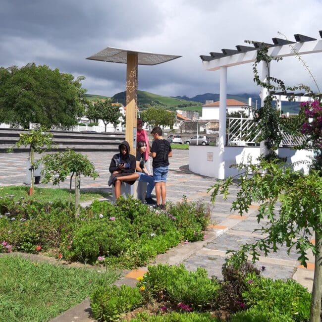 Estación de carga solar Estación de carga solar